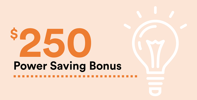 $250 POWER SAVING BONUS ENDS ON 31 AUGUST Main Image
